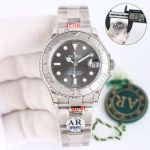 ROLEX 316L Steel ETA2824 Chips 37MM Black White Blue Watch